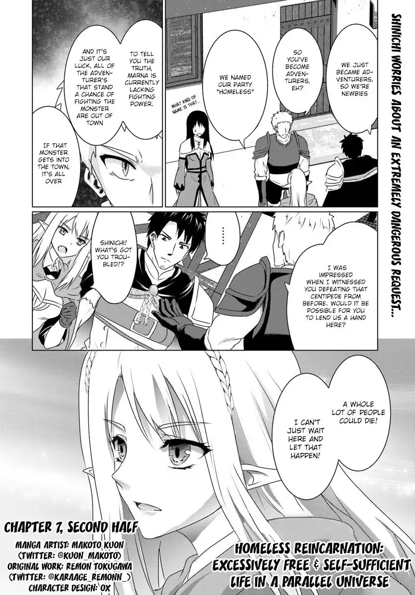 Homeless Tensei: Isekai De Jiyuu Sugiru Majutsu Jisoku Seikatsu Chapter 7.2 2